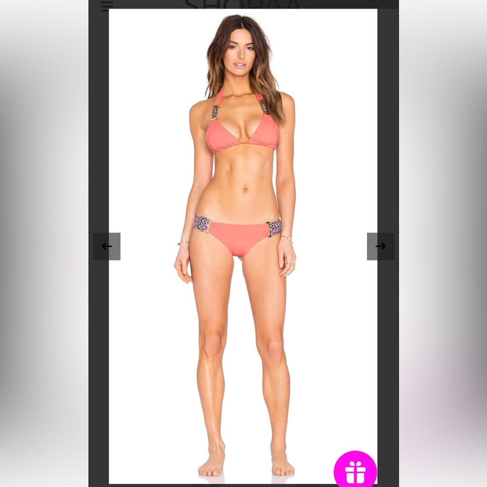 NWT Boho Paradise beach bunny bikini XL set - Picture 12 of 15